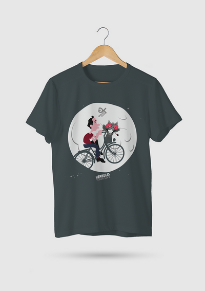T-Shirt "Kulis Mond" grau